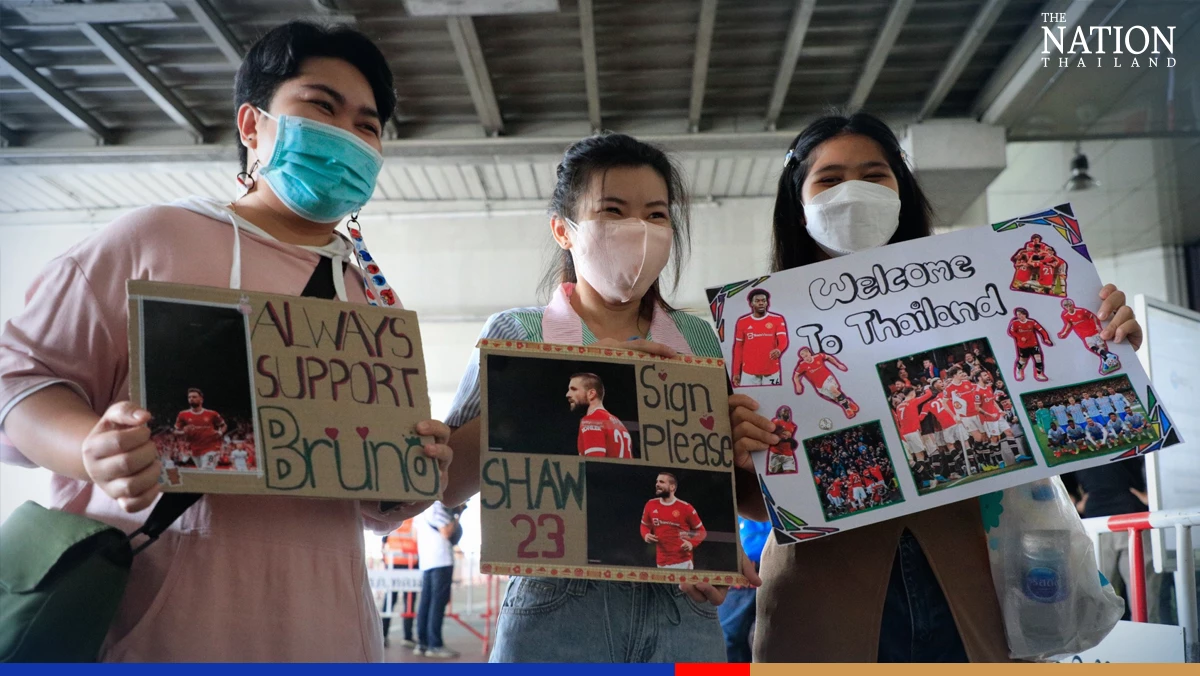 The first look at Manchester United in Thailand