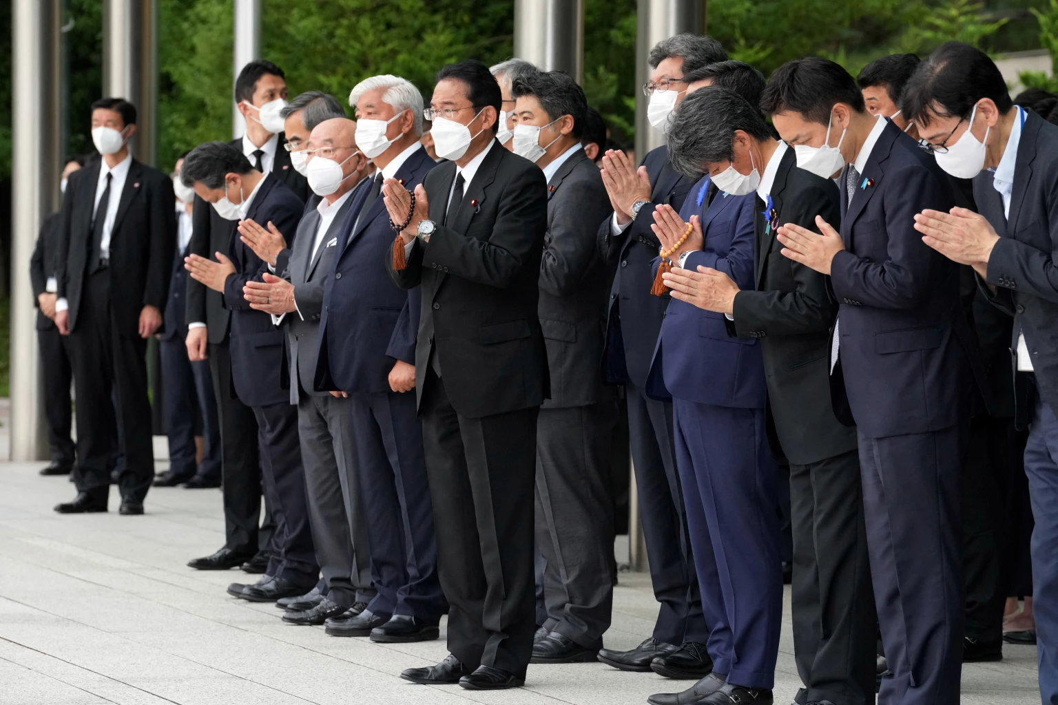 Japanese pay farewell to former PM Shinzo Abe