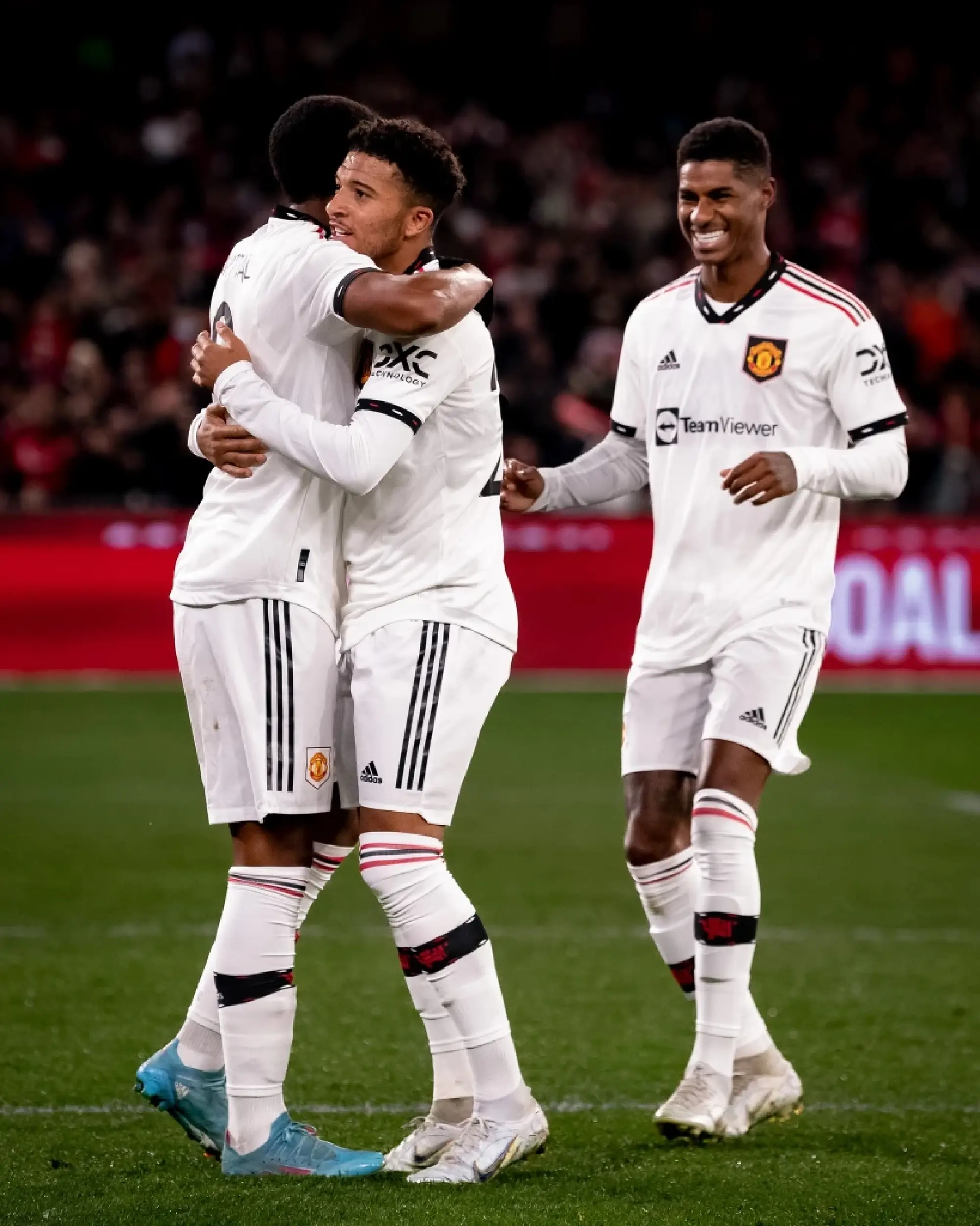 Martial ,Rassford,Sancho on target as United beat Palace 3-1 in Melbourne