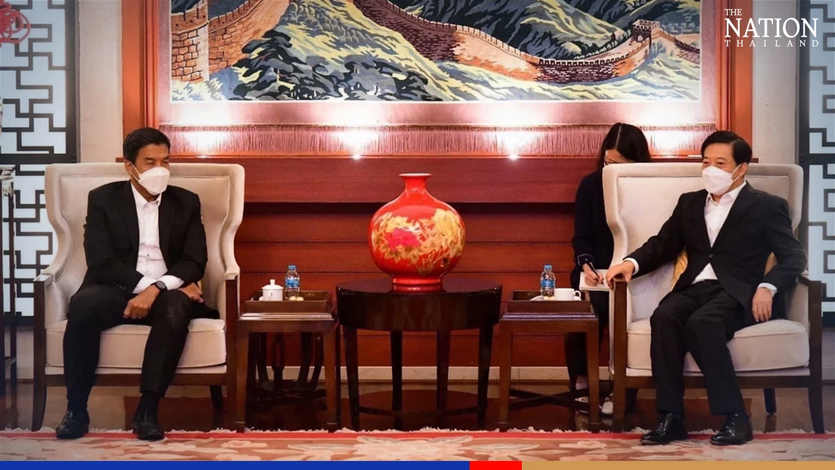 Chadchart seeks China’s help in making Bangkok a smart city