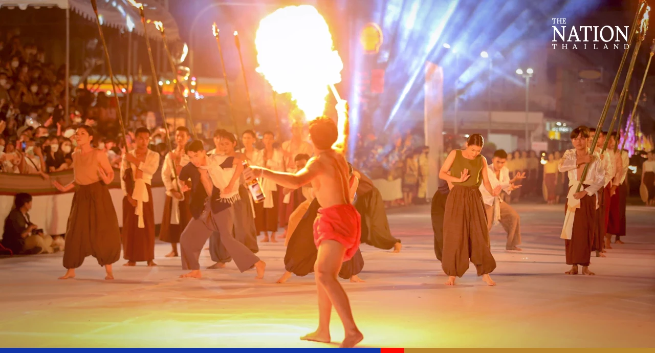 Ubon Ratchathani’s grand candle procession lures thousands of spectators