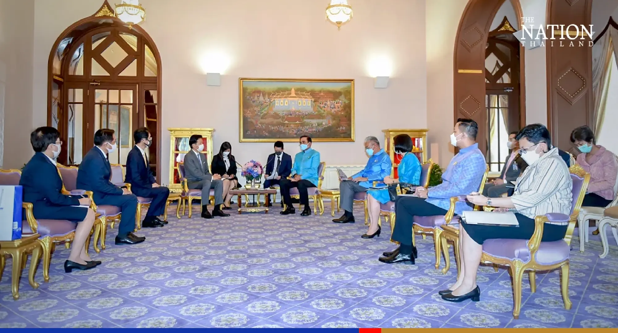 Prayut woos Japanese firm for investment in EV sector, smart cities