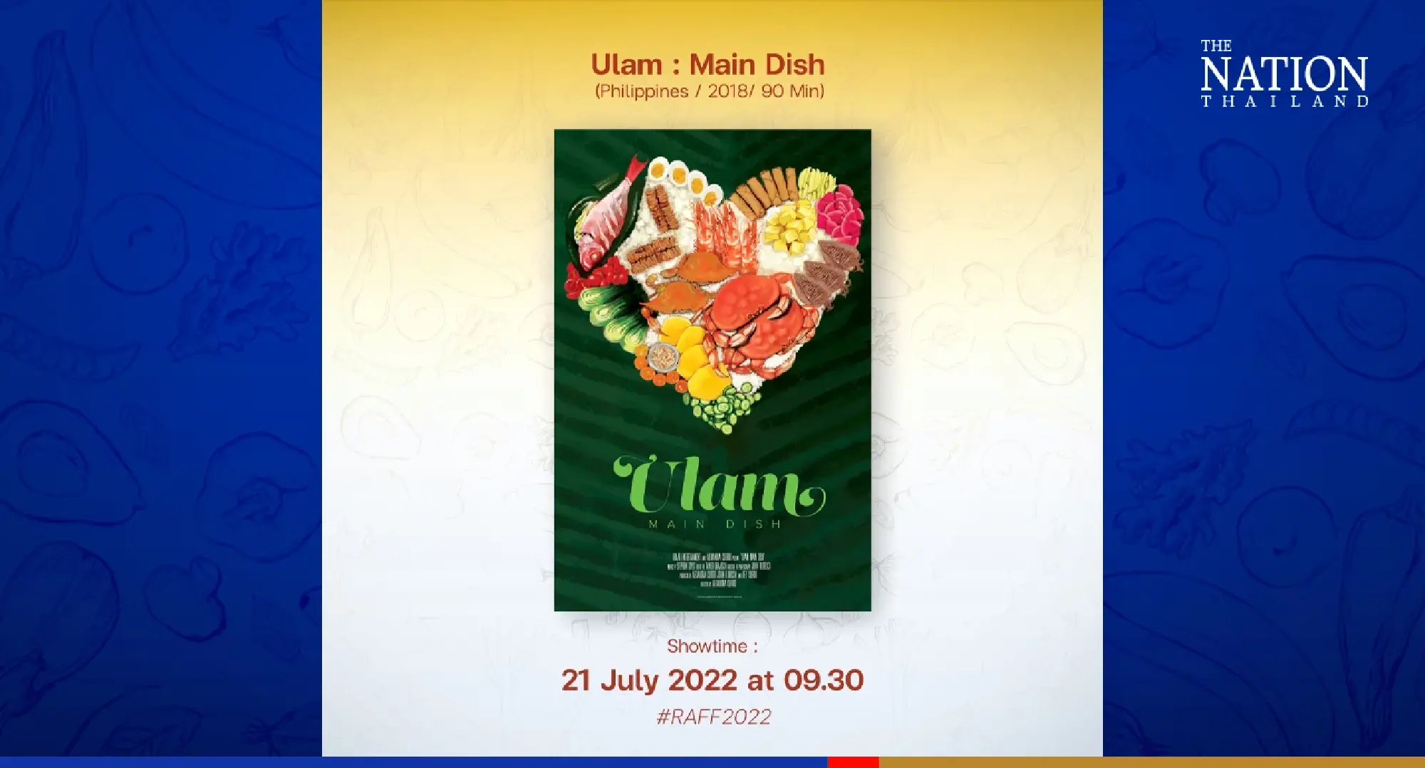 Film fest on Asean culinary set to tickle audience's taste buds next week