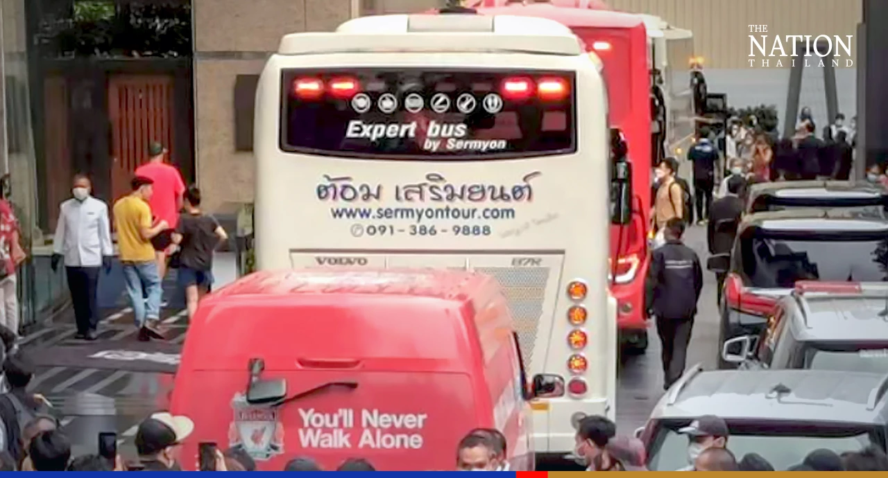 Liverpool team took wrong bus from airport