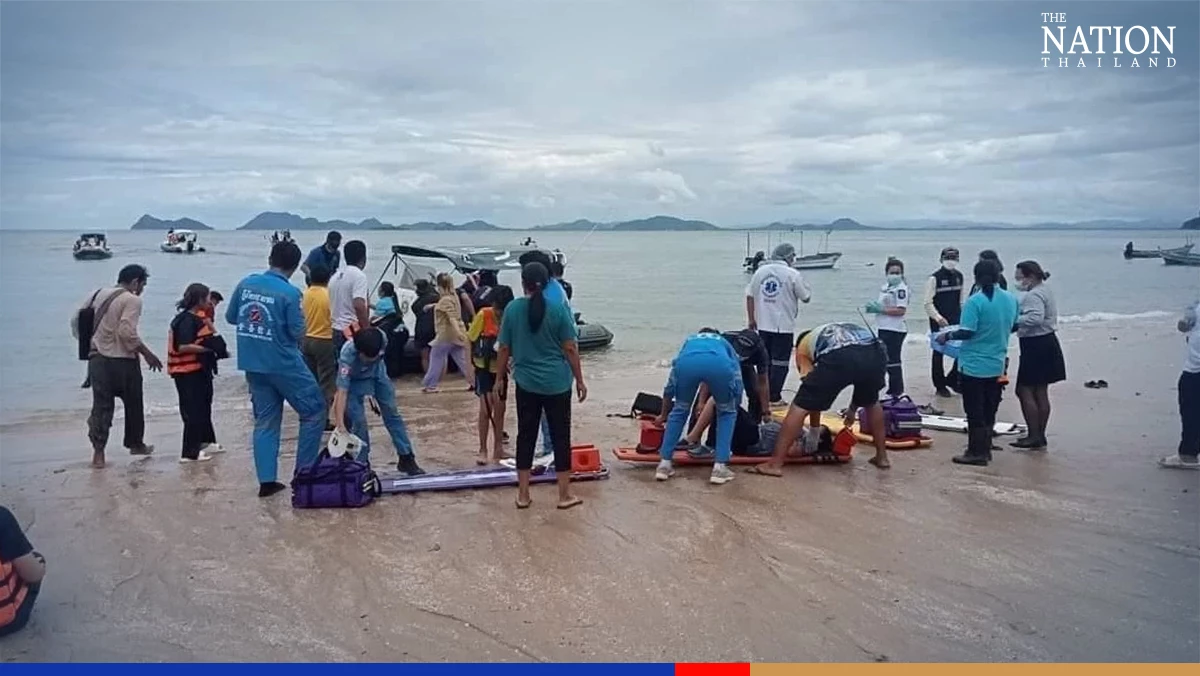 18 passengers injured as boat catches fire off Chumphon