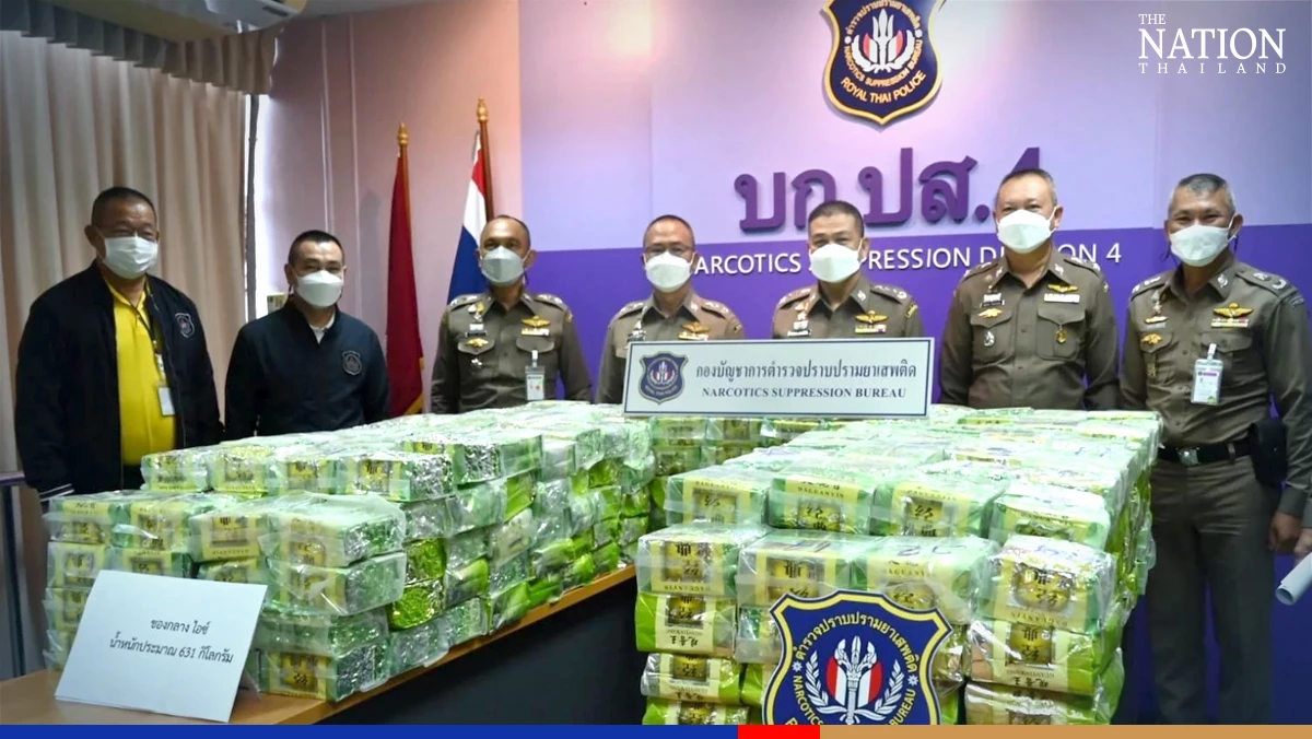 Police seize huge haul of ‘ice’, arrest 7 in Songkhla crackdown