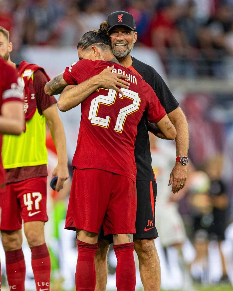 Darwin Nunez nets four as Liverpool record victory in Leipzig