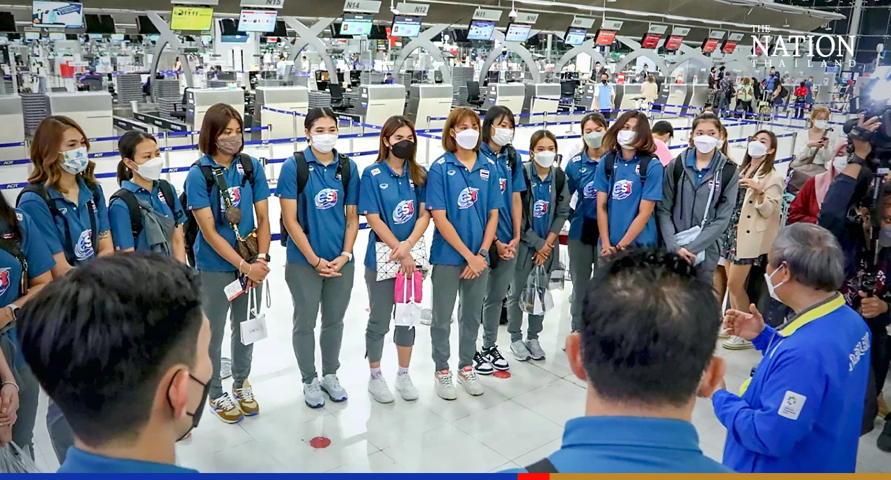 Thai women’s volleyball team heads to Turkey for final challenge