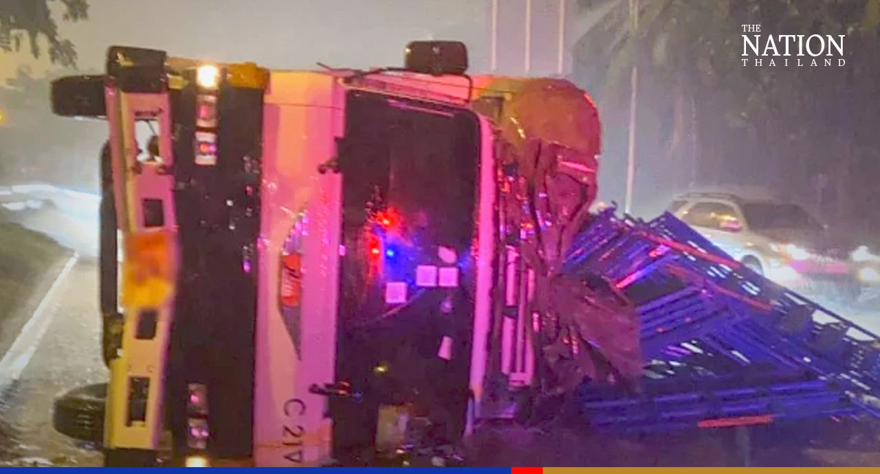 Several Bangkok areas under water after heavy rains pound capital