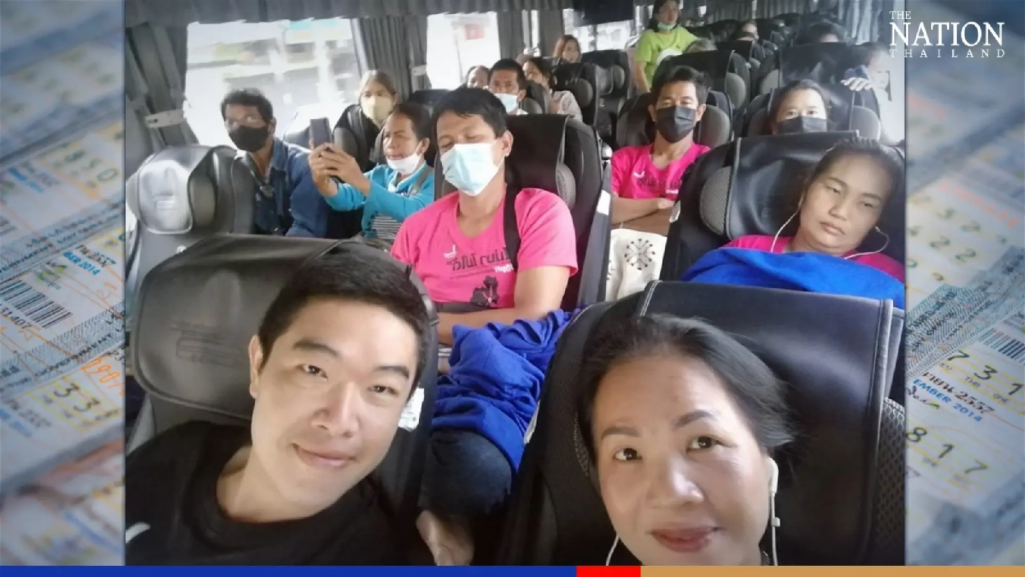 Army of lottery vendors descend on Bangkok for Sunday protest