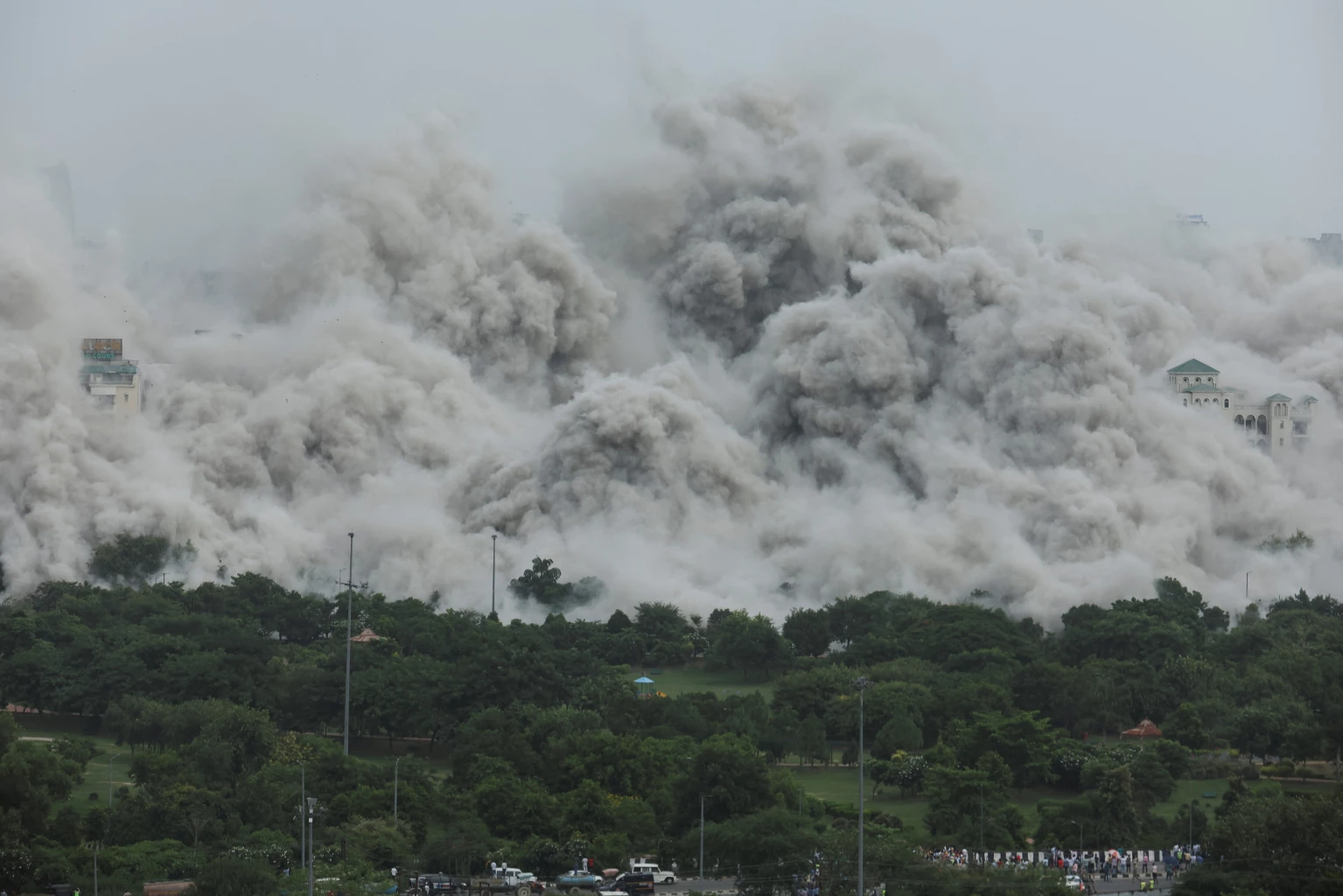 Demolition of twin towers in north India hailed by realty sector