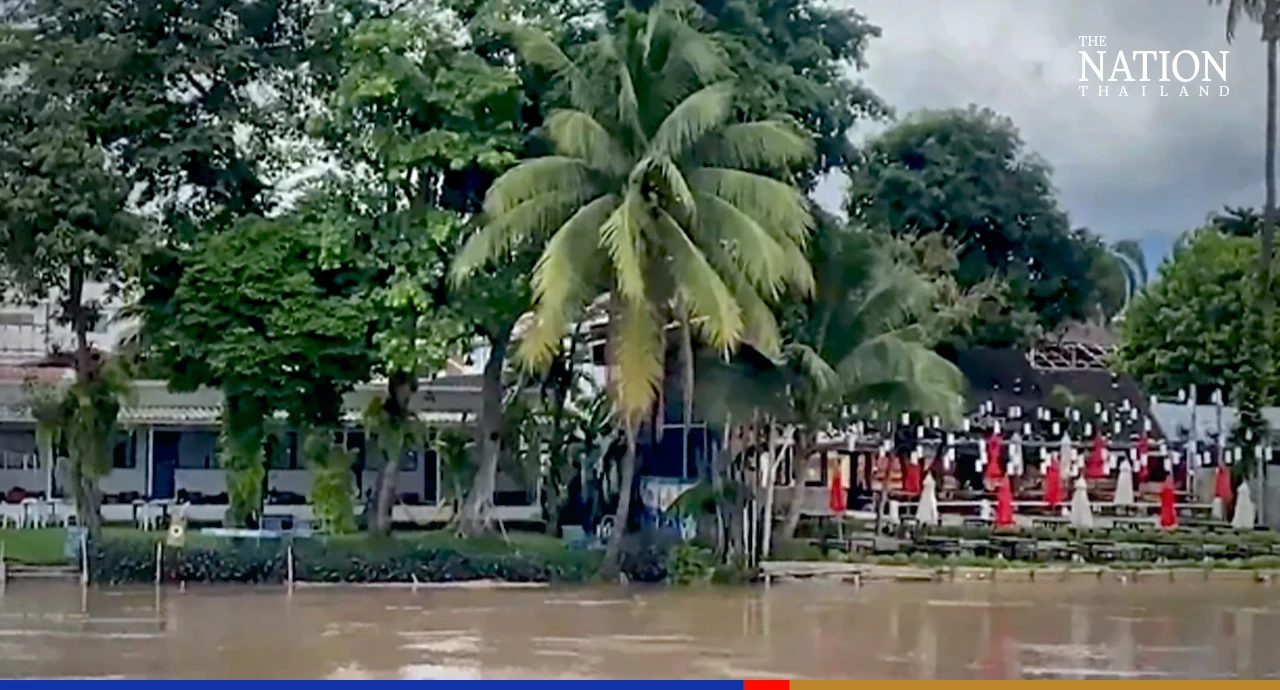 Chiang Mai flooded from continuous hammering by tropical storm Mulan