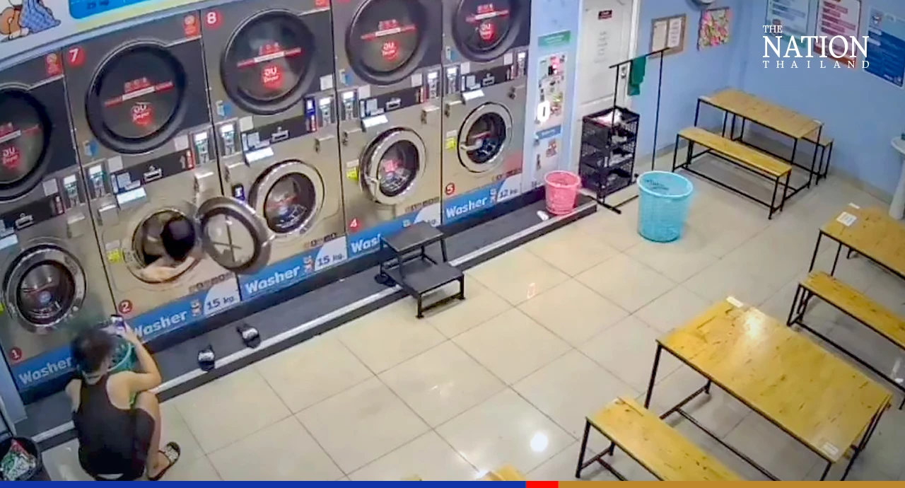 Laundromat prank proves costly for two Chiang Mai teenagers