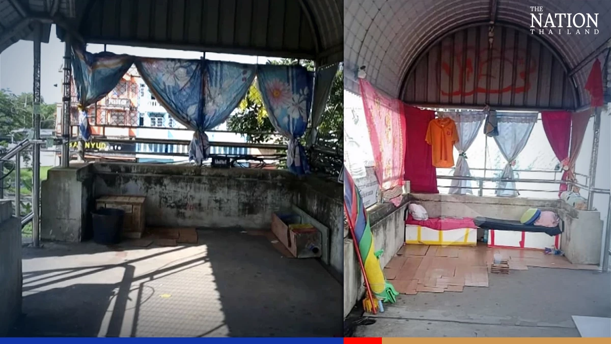 Residential site on Ayutthaya pedestrian bridge demolished