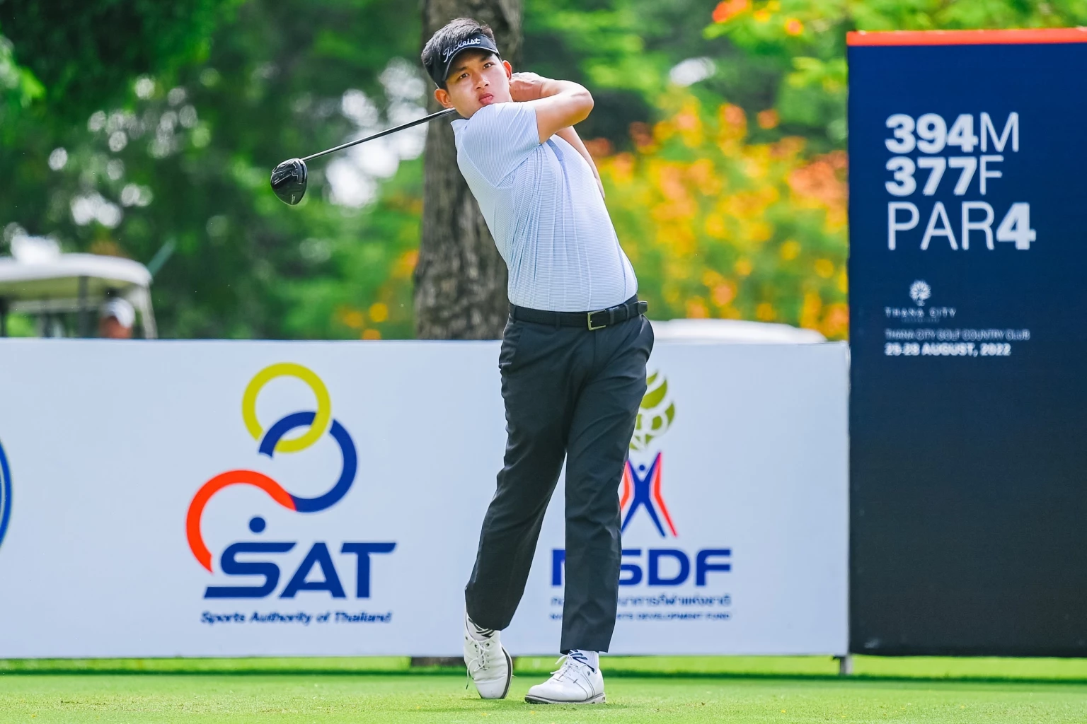 Atiruj Takes Clubhouse Lead as Tropical Rain Suspends 2nd Round Play at 4th Thailand Mixed
