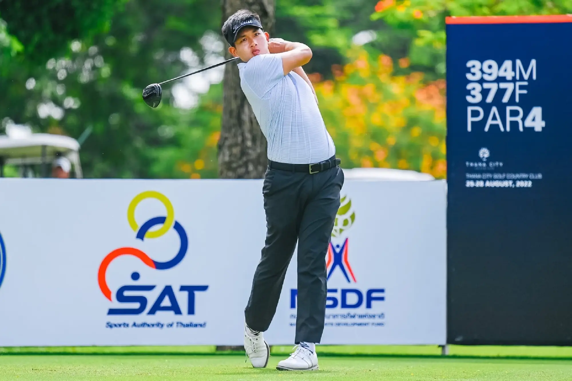 Atiruj Takes Clubhouse Lead as Tropical Rain Suspends 2nd Round Play at 4th Thailand Mixed