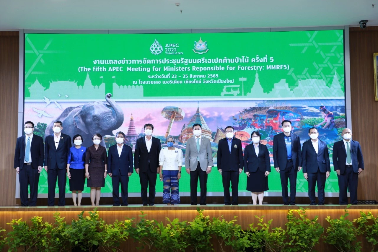Thailand to host the Fifth APEC Meeting of Ministers Responsible for Forestry (MMRF5) to bring about sustainable forest resource management