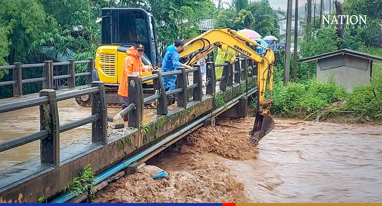 Storm Mulan leaves trail of flood devastation across northern Thailand
