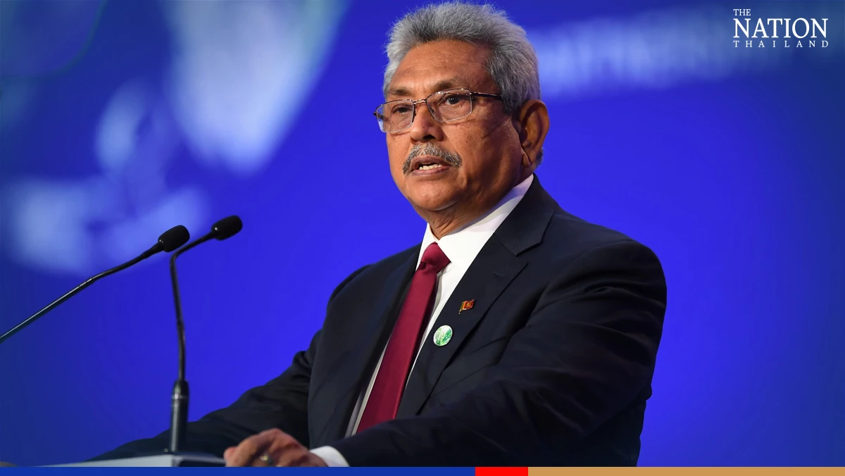 Sri Lankan ex-president Rajapaksa arriving for ‘temporary stay’