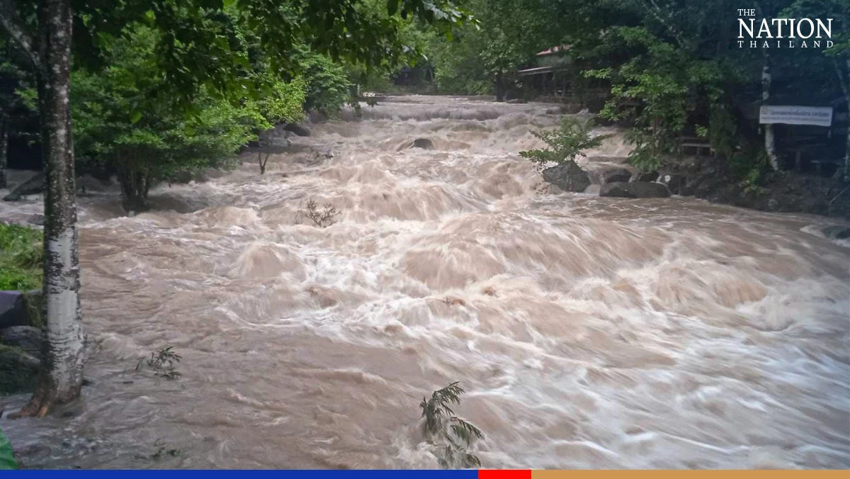 Khao Yai closes 4 more waterfalls as monsoon rain brings flash floods