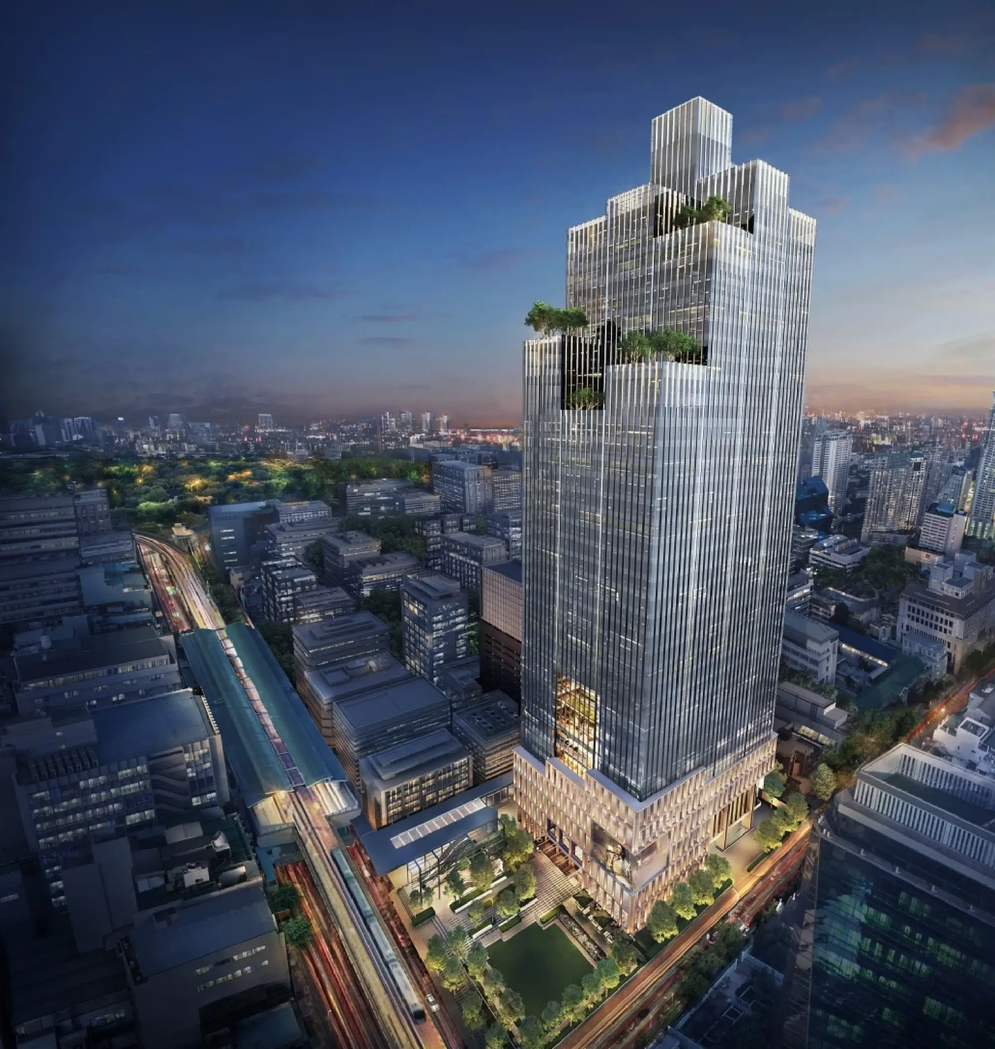 NYE & RGP Development and Siam Piwat join hands in a strategic deal to manage “Park Silom” project