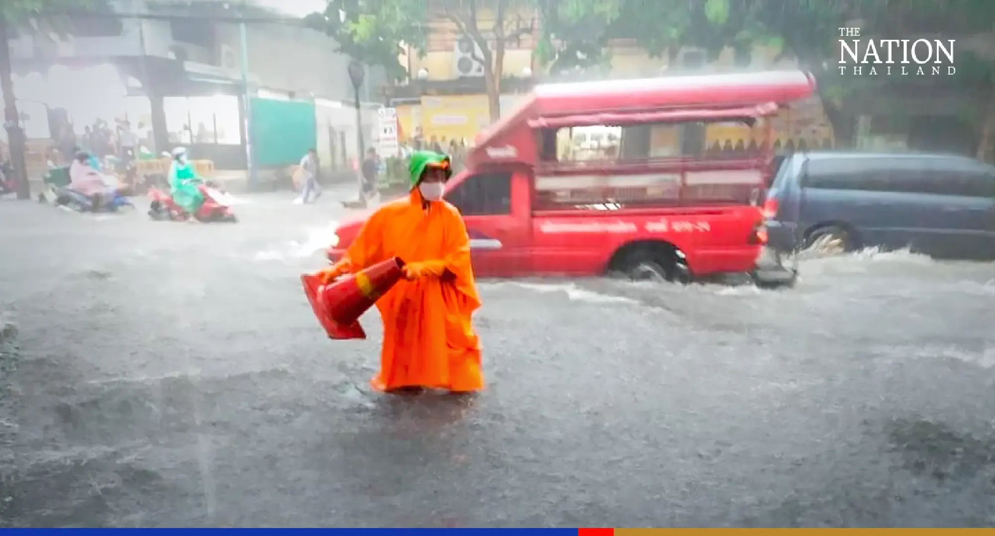 Heavy rain, floods to hit Bangkok until Wednesday