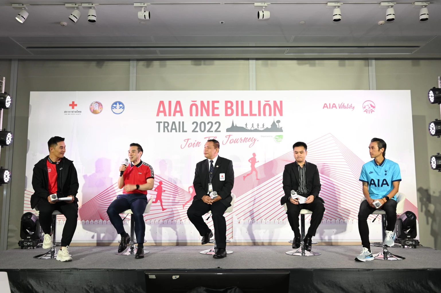 AIA Thailand introduces “AIA One Billion Trail 2022”, the first fund-raising trail running event as a team of four in Thailand, to support the Thai Red Cross Society, and help people live Healthier, Longer, Better Lives