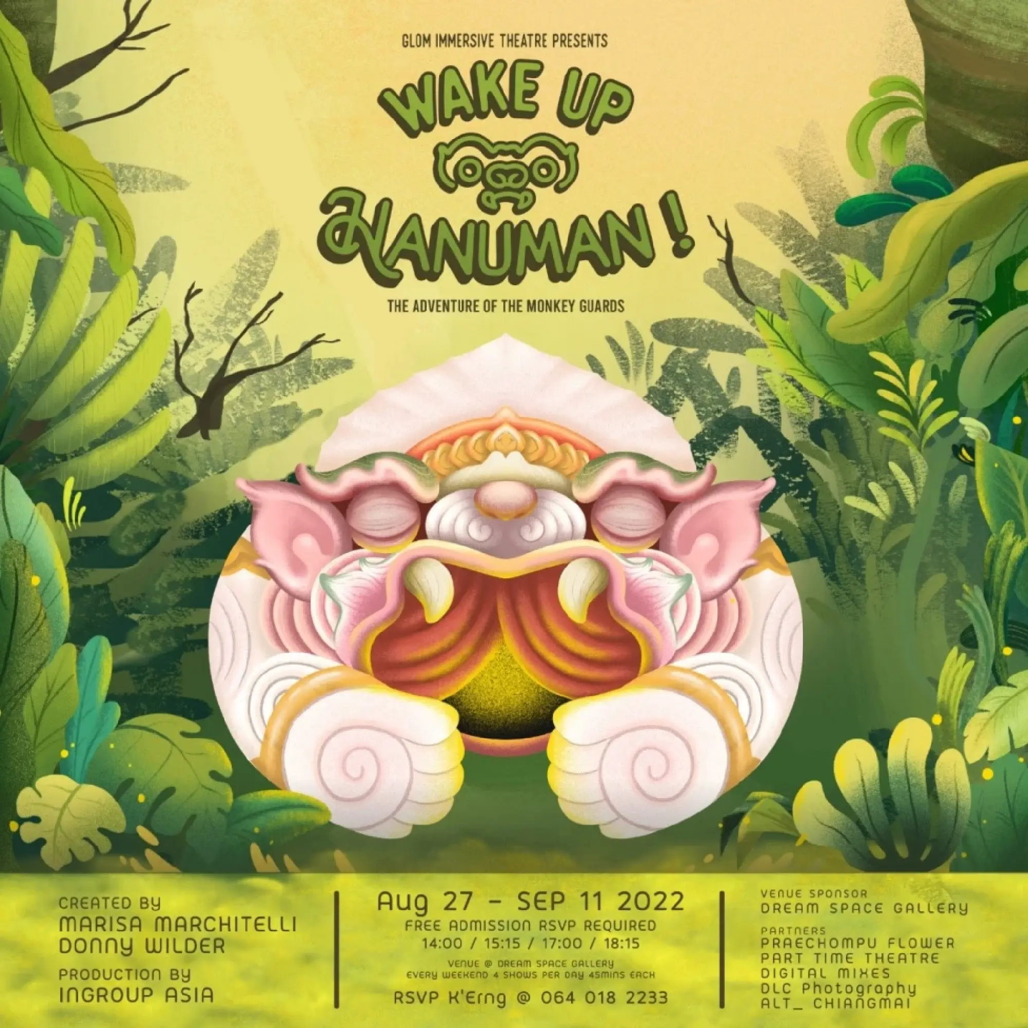 'Mission to wake Monkey God Hanuman' Adventure