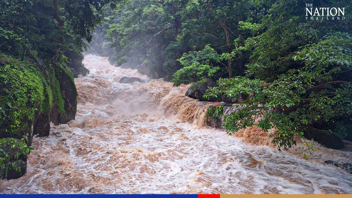 Khao Yai closes 4 more waterfalls as monsoon rain brings flash floods