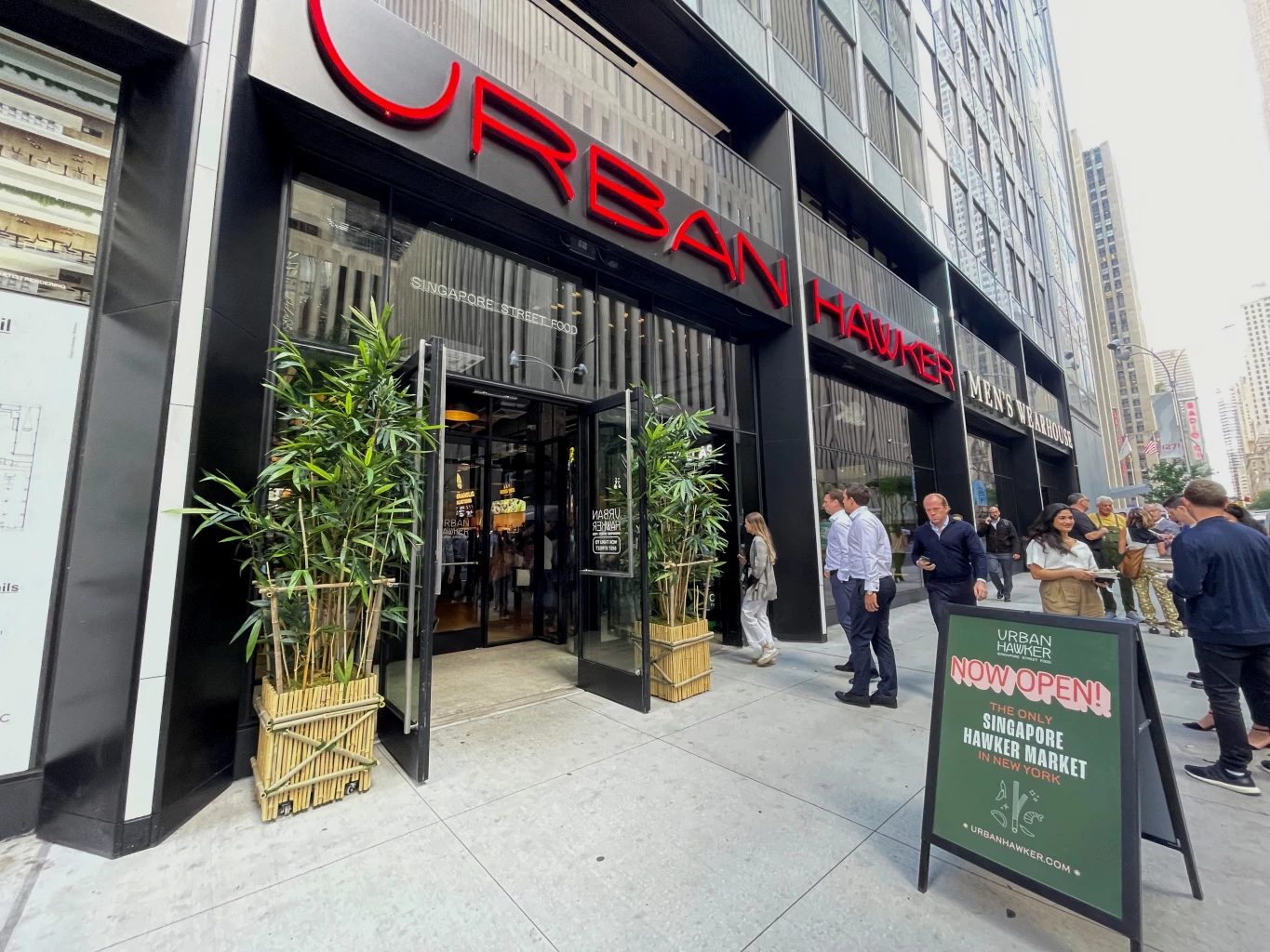 Singapore food vendors launch first hawker centre in New York