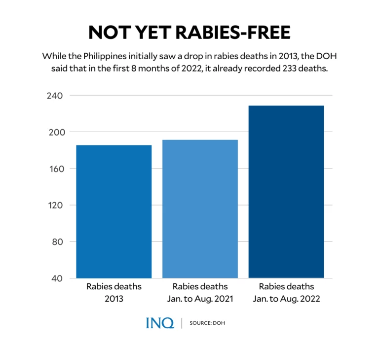 With over 200 average deaths yearly, Philippines far from rabies-free status