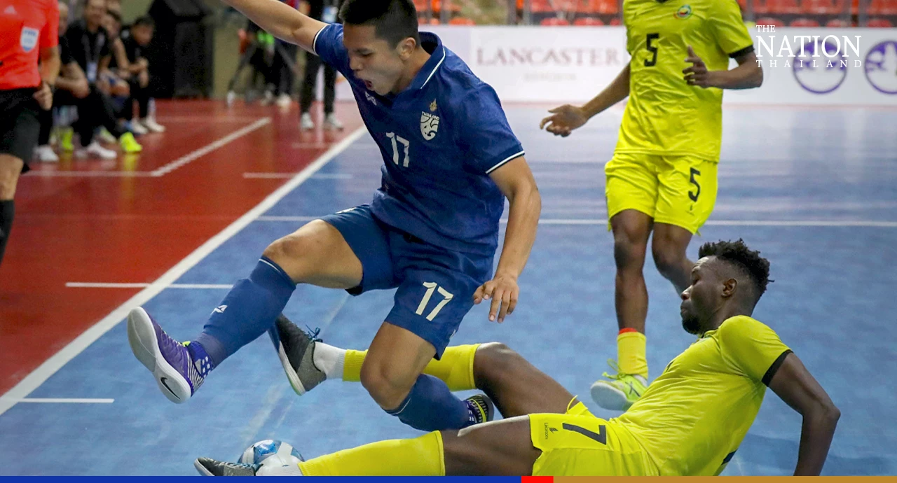 Thai futsal team clinch semis spot with win over Mozambique