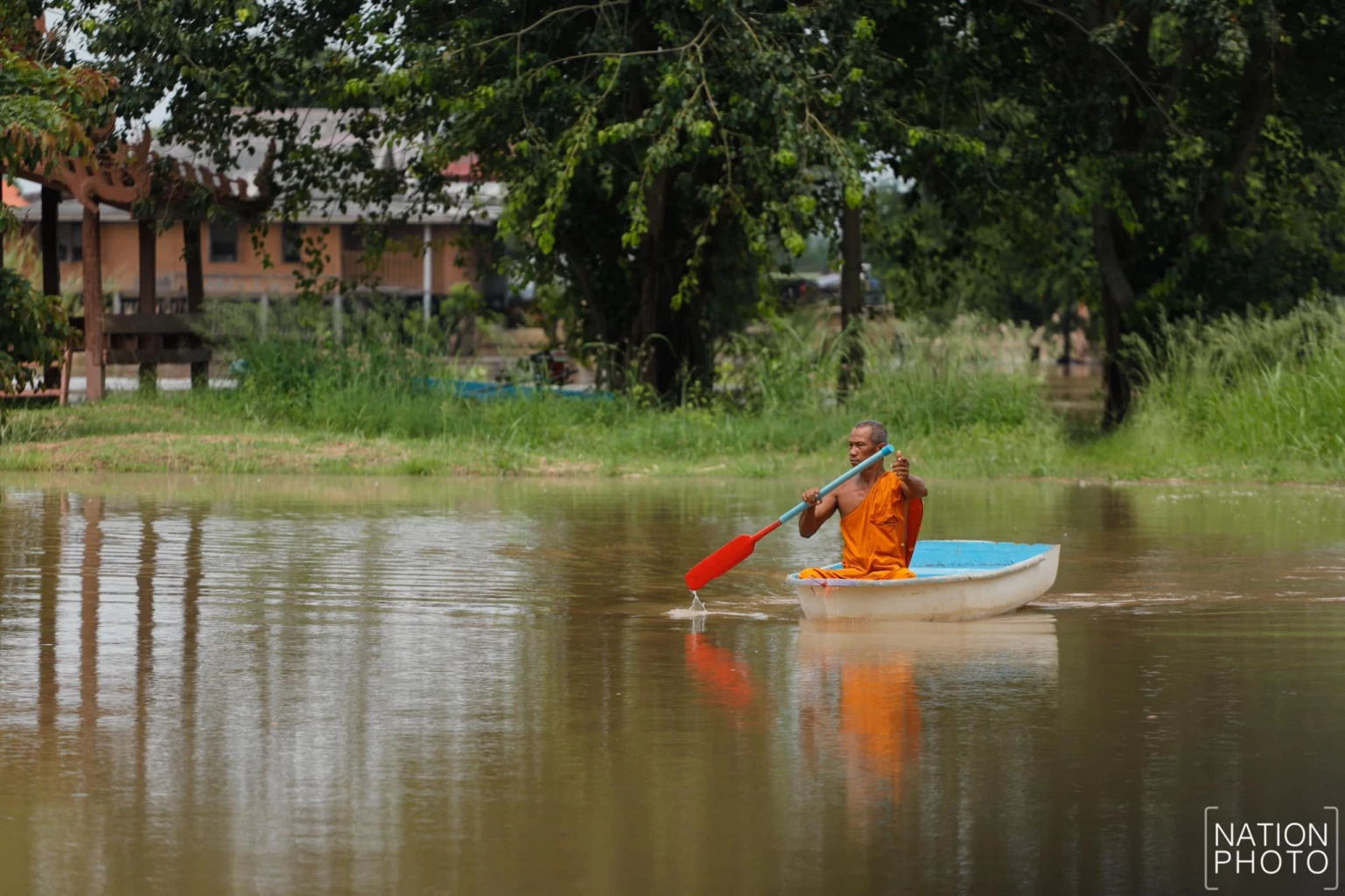 Ayutthaya hit by river overflows