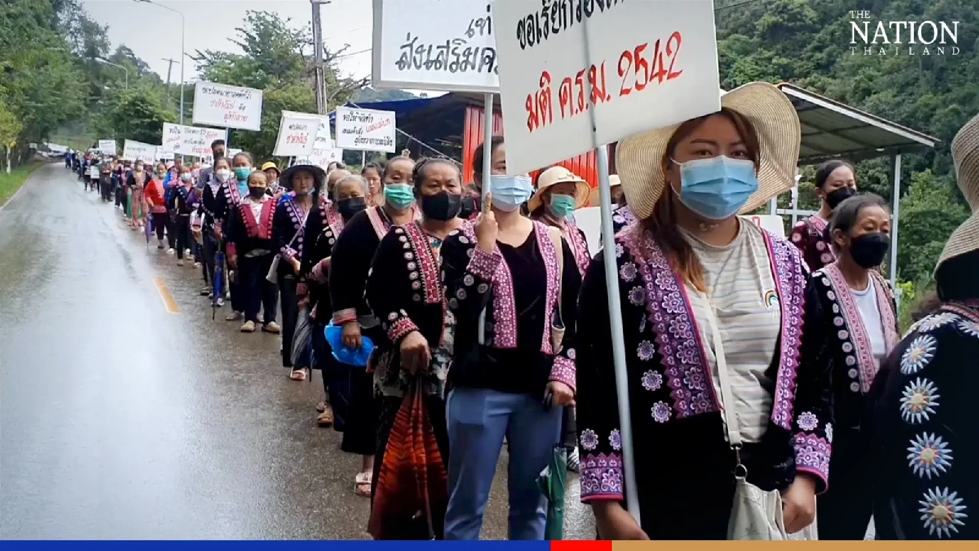 Mon Jam locals head to Palace to protest Chiang Mai resort demolition