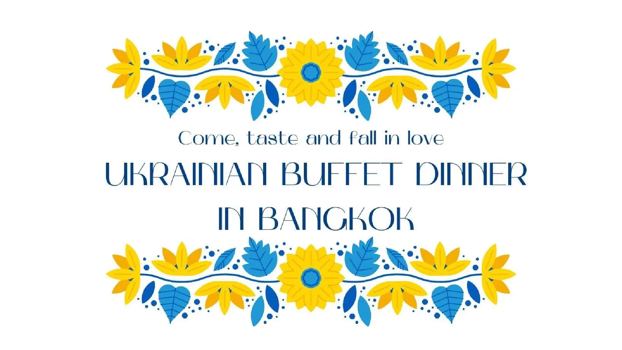 Days of Ukrainian cuisine in Bangkok are coming