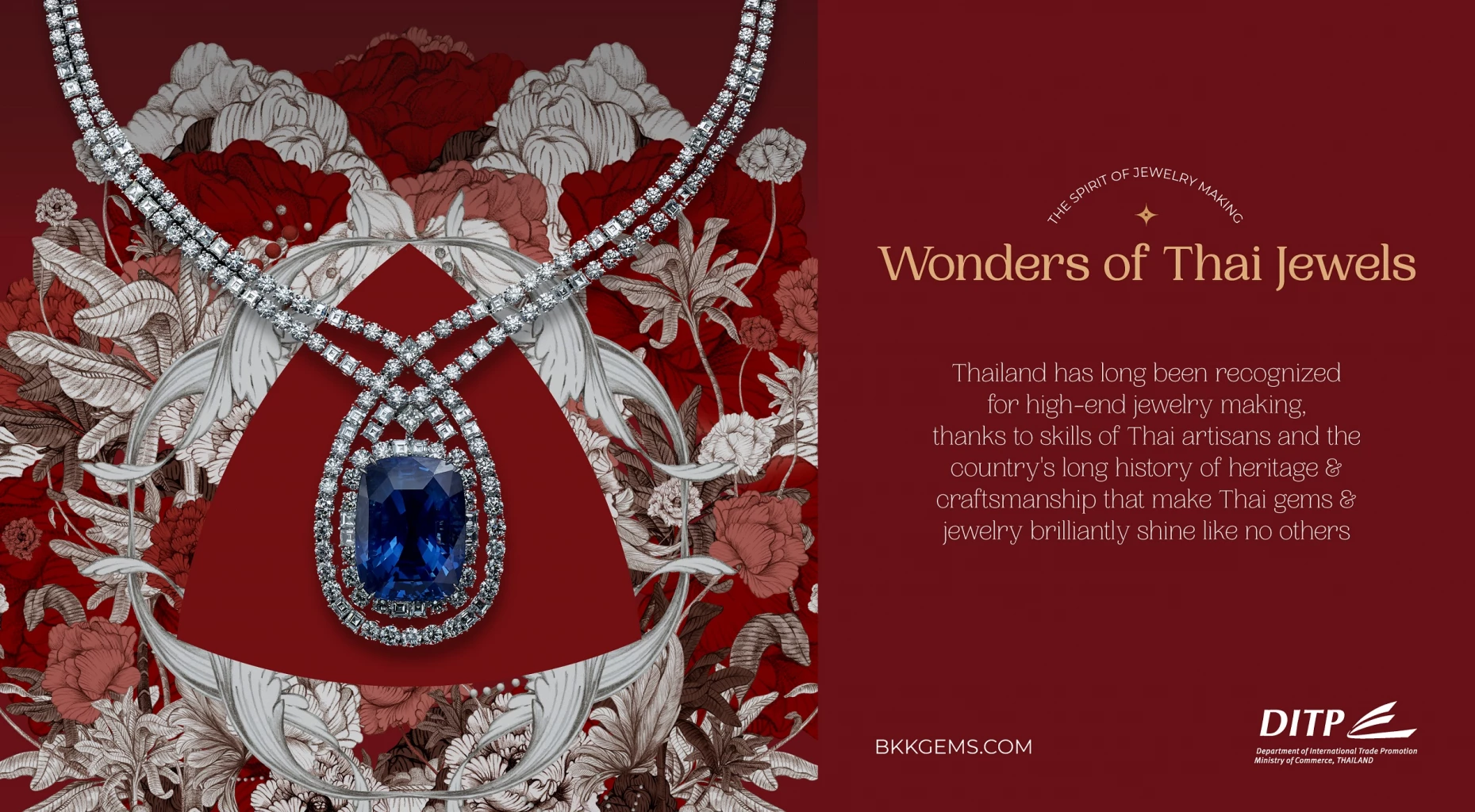 Trade promotion agency launches ‘Wonders of Thai Jewels’ global branding campaign