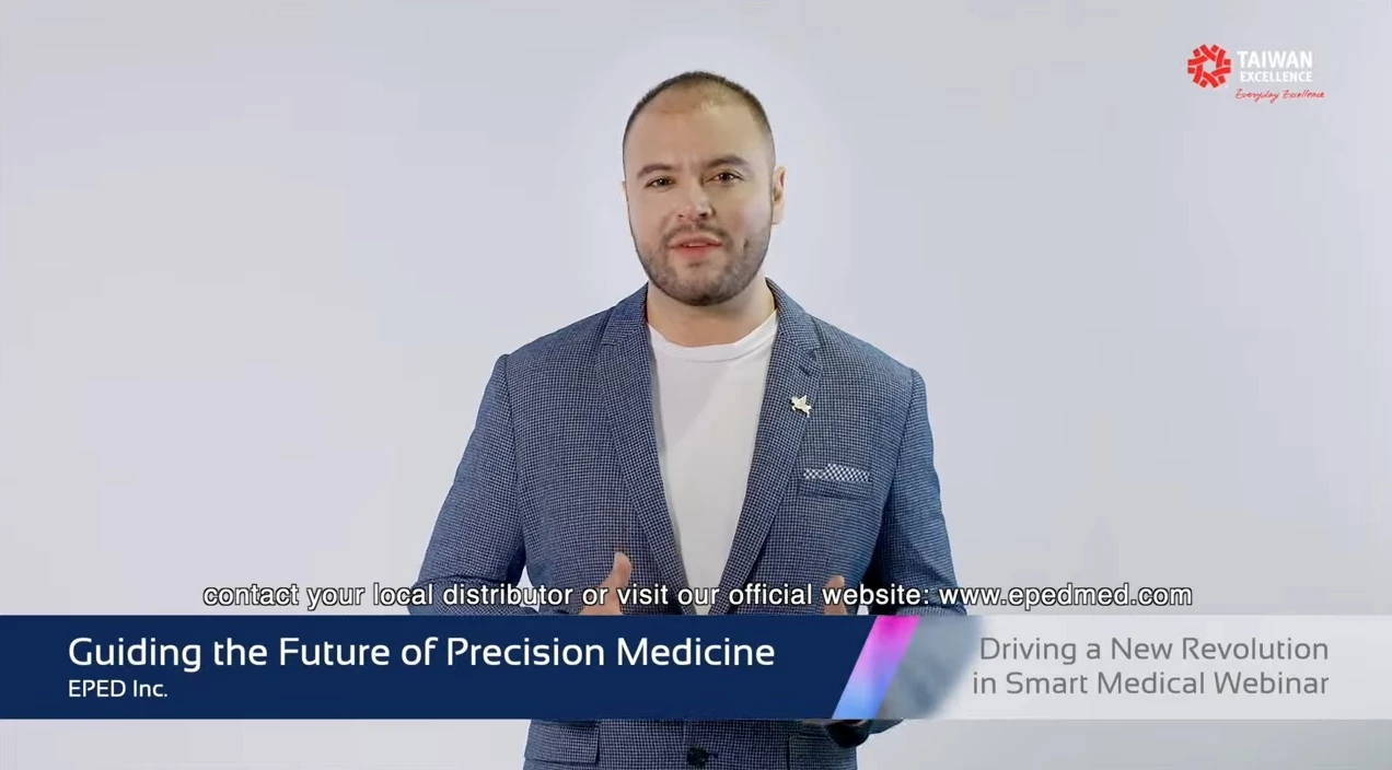 Emmanuel Felix Lespron, Global Marketing Manager for EPED Inc. presented on the subject of “Guiding the Future of Precision Medicine”.