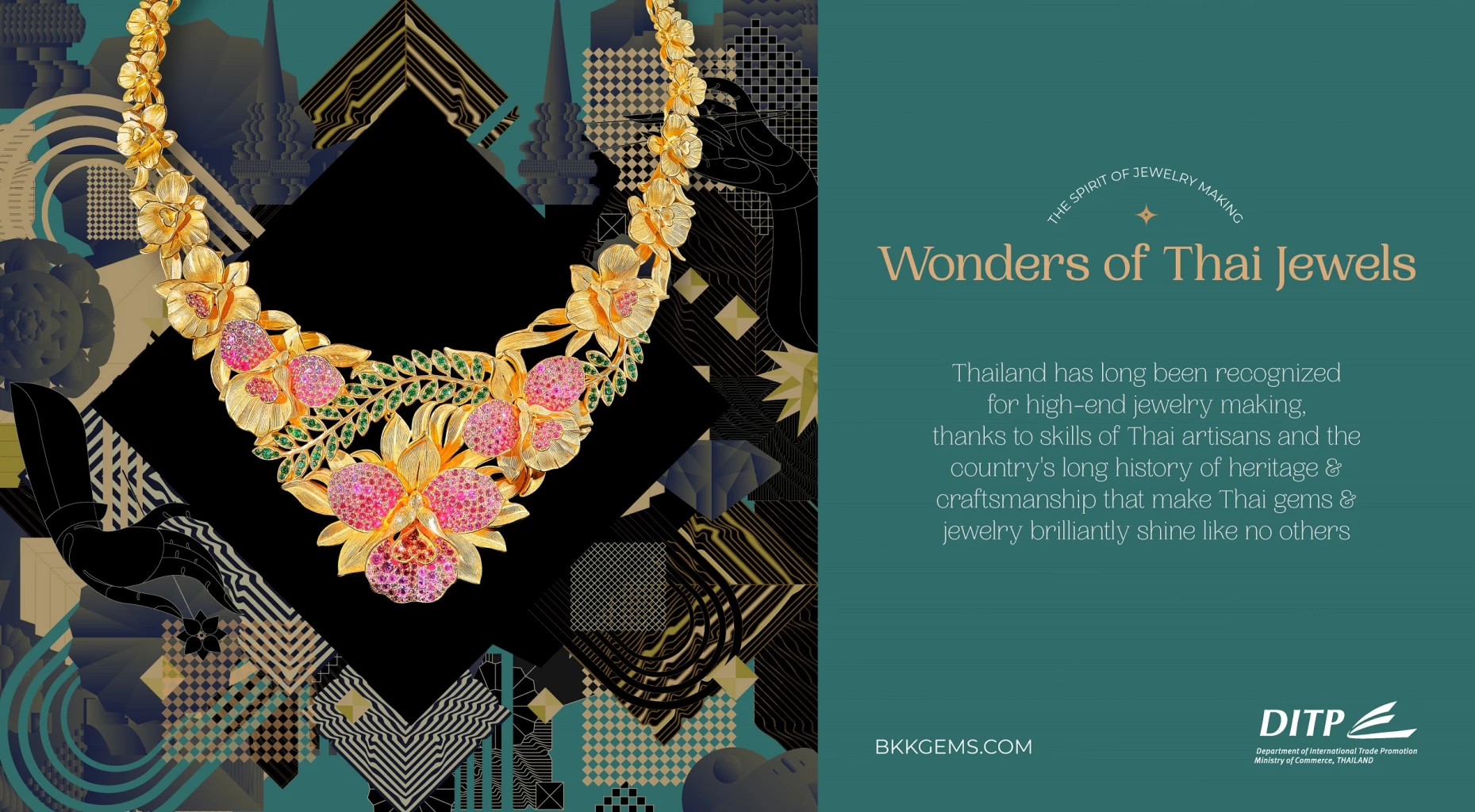 Trade promotion agency launches ‘Wonders of Thai Jewels’ global branding campaign