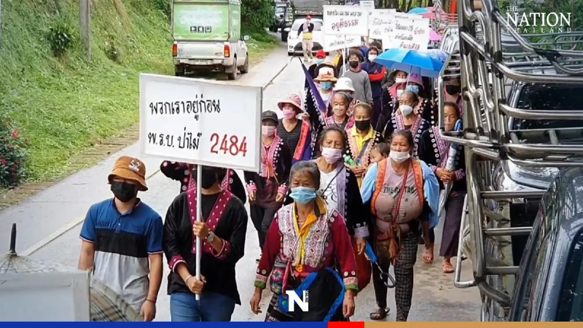 Mon Jam locals head to Palace to protest Chiang Mai resort demolition