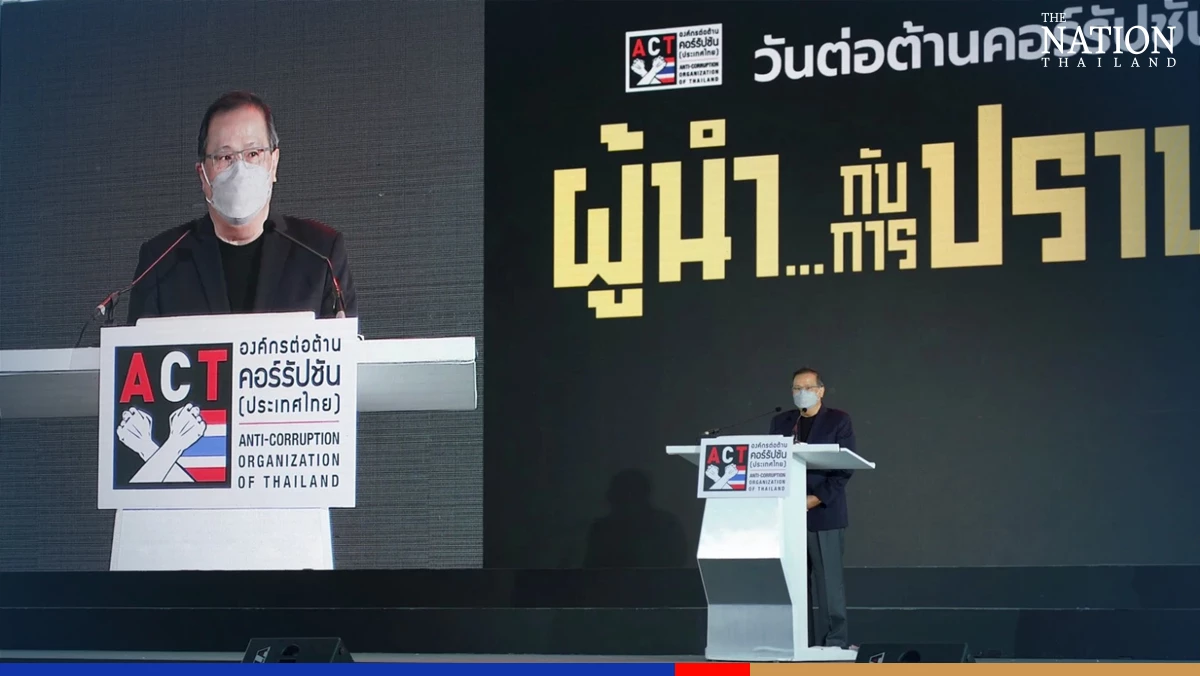 Chadchart targets corrupt leaders in Bangkok anti-graft campaign