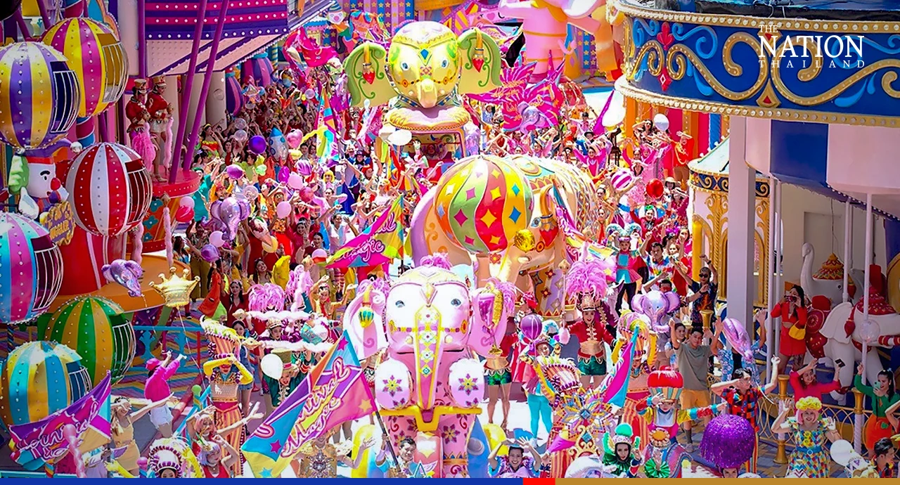 Phuket tourists spellbound by the enchantment of Carnival Magic