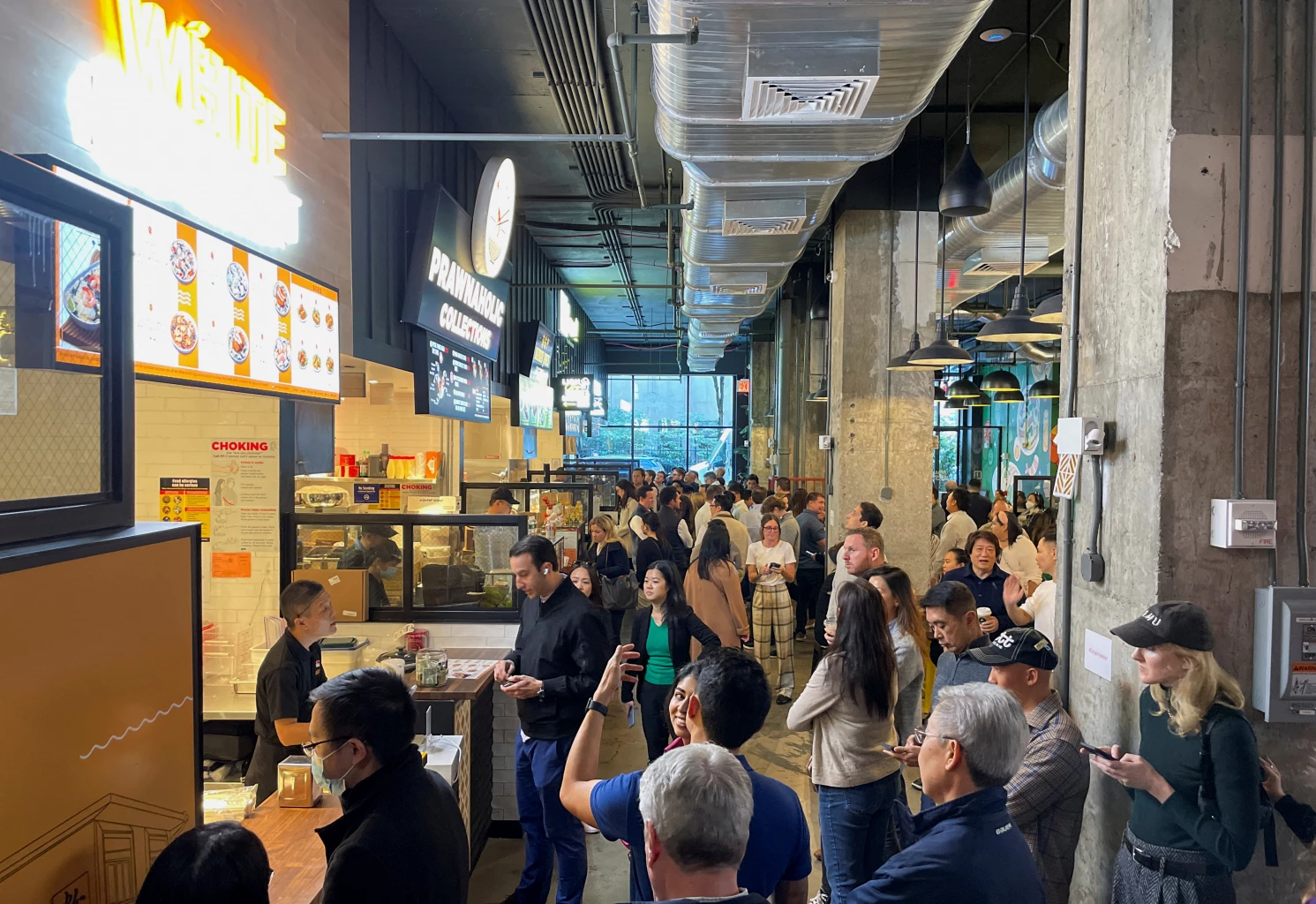 Singapore food vendors launch first hawker centre in New York