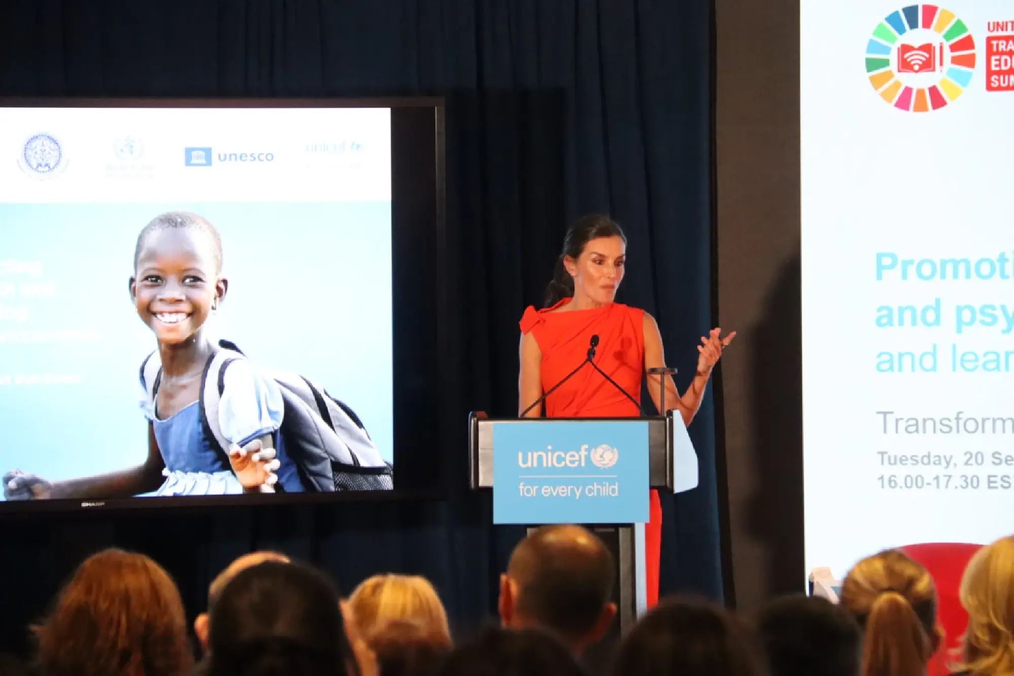 Foreign Minister attends Transforming Education Summit on mental health promotion in New York