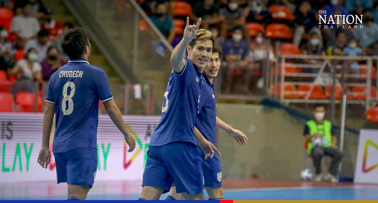Thai futsal team clinch semis spot with win over Mozambique