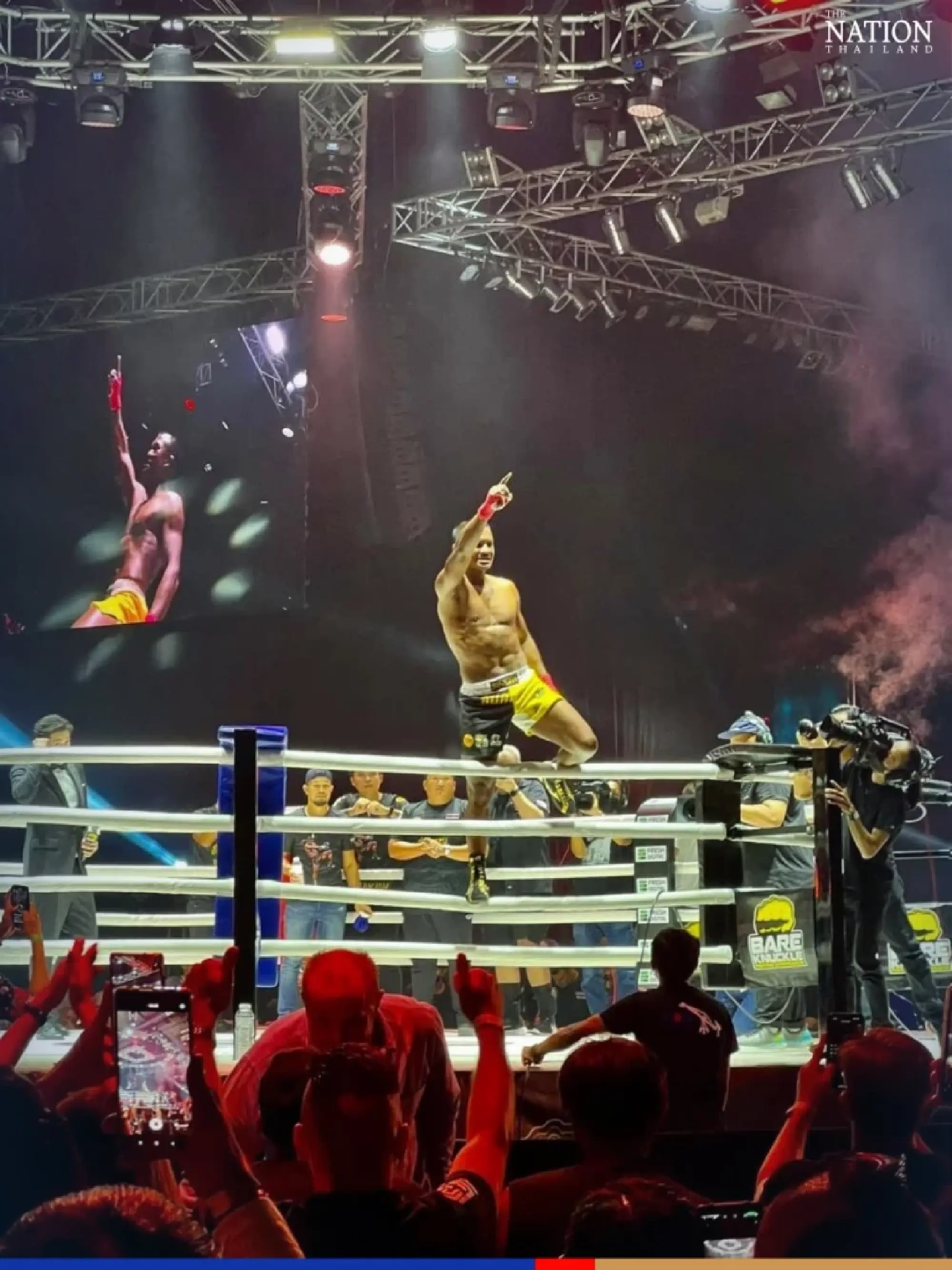 Buakaw knocks out Turkish fighter in Bangkok bare-knuckle debut