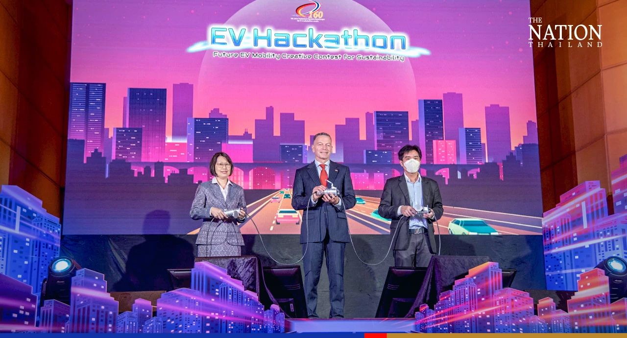 Thai youths compete in ‘EV Hackathon’, a creative contest to celebrate 160th anniversary of Thai-German diplomatic relations