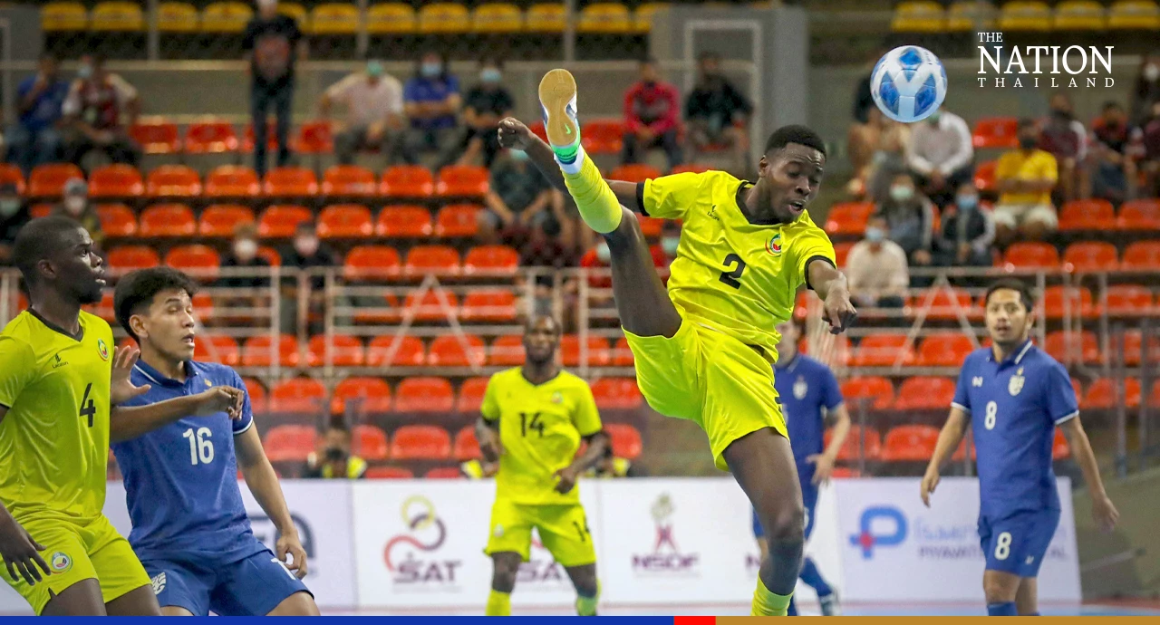 Thai futsal team clinch semis spot with win over Mozambique