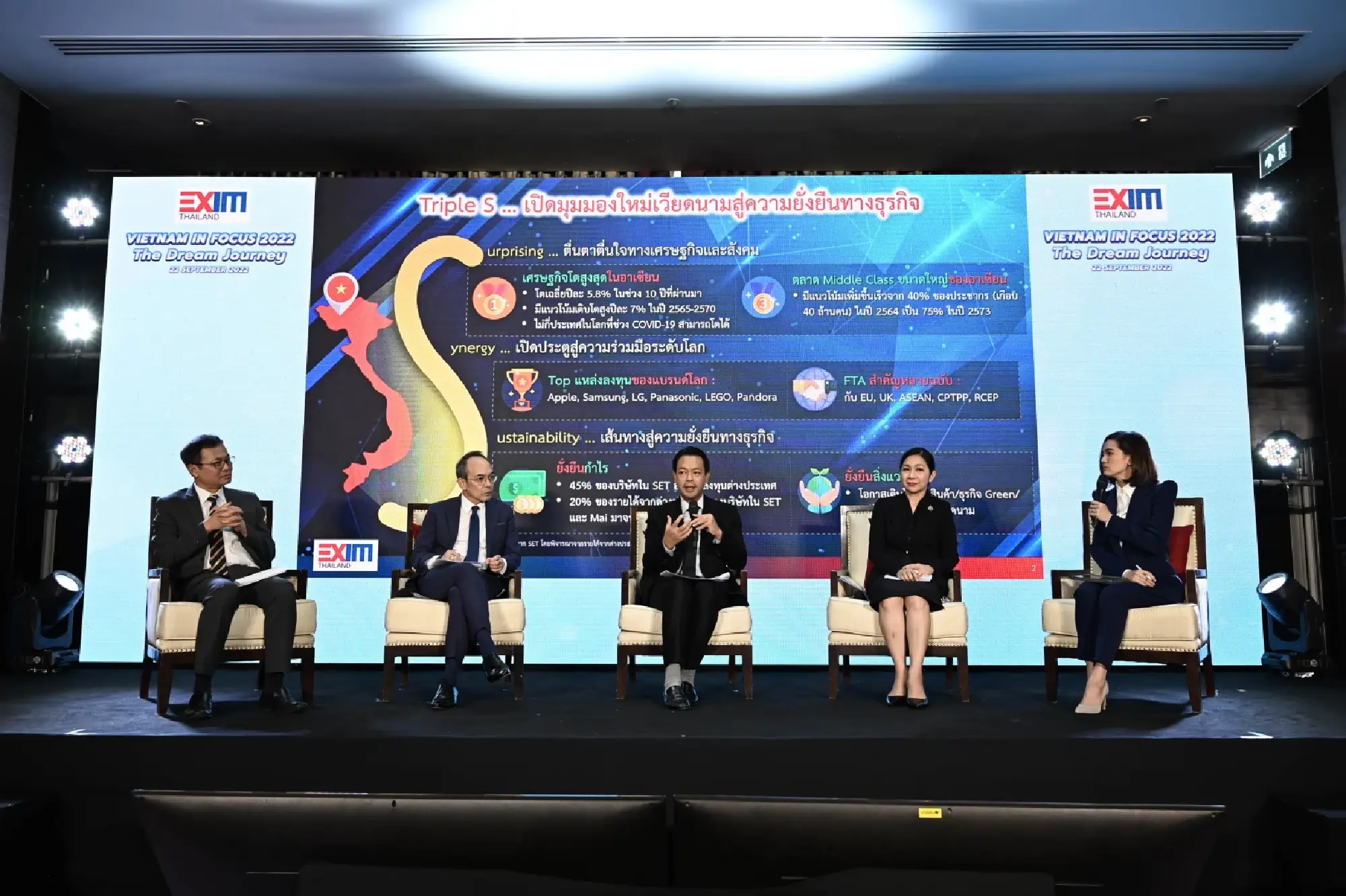 EXIM Thailand promotes Thai businesses in linkage with Next Normal global markets