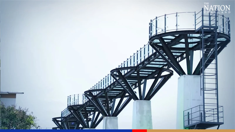 Kanchanaburi’s glass skywalk now open to tourists