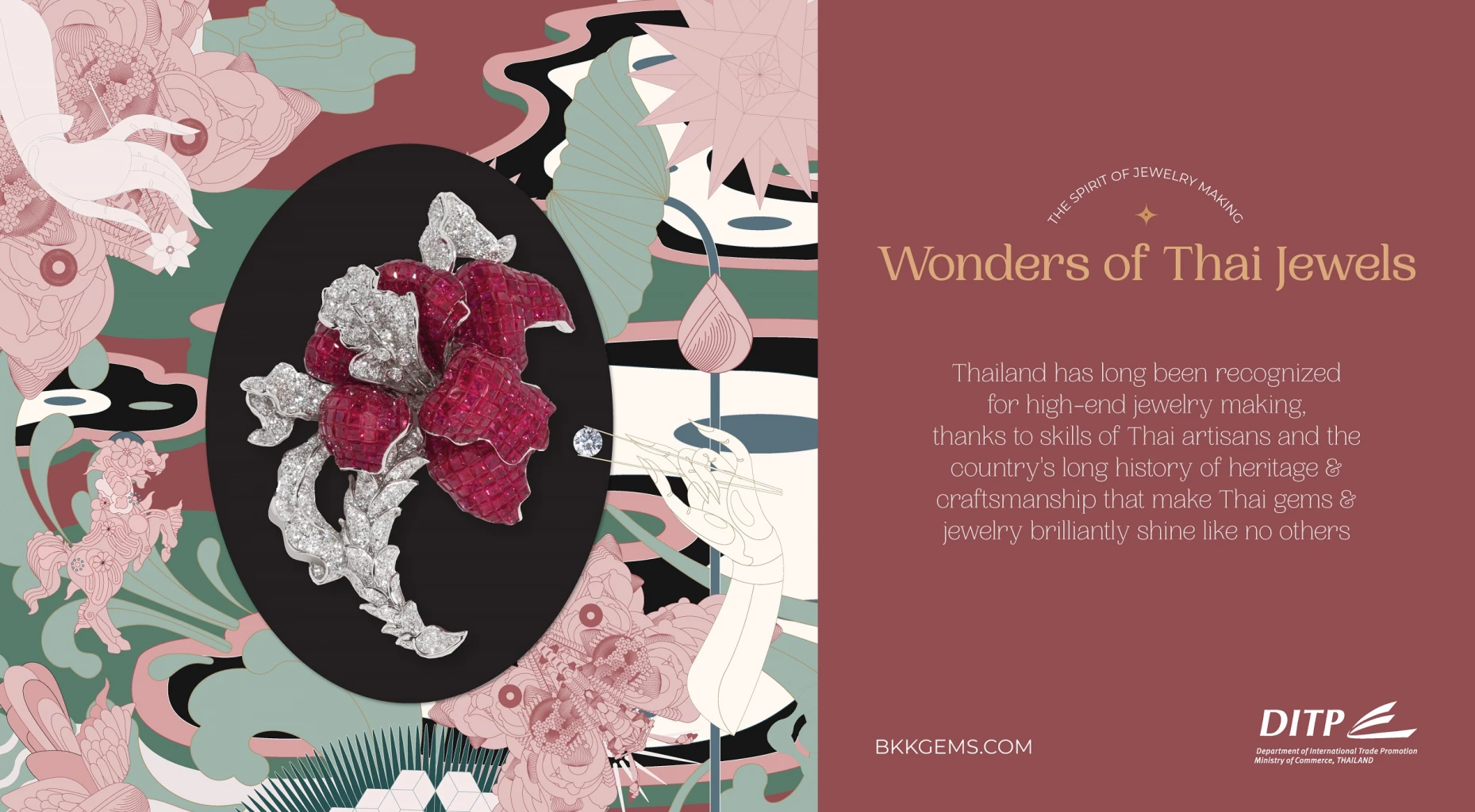 Trade promotion agency launches ‘Wonders of Thai Jewels’ global branding campaign